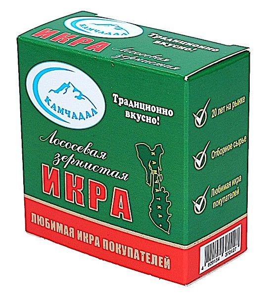 Икра Лососевая Камчадал 100гр