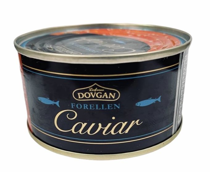 Икра красная 130гр Довгань Натуральная