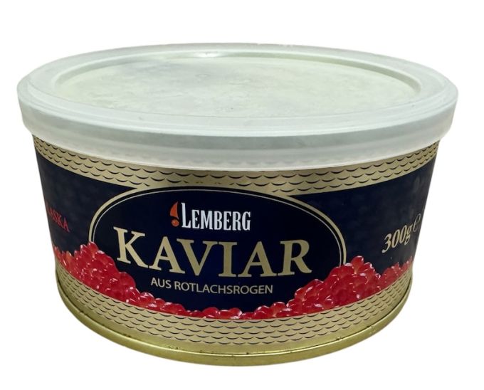 Ікра Нерки 300гр Lemberg 2 сорт