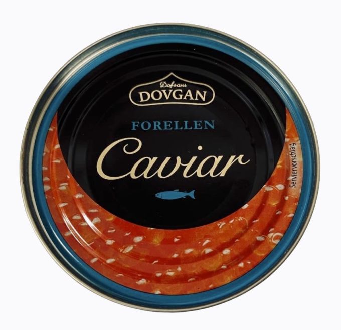 Икра красная 130гр Довгань Натуральная 2 сорт