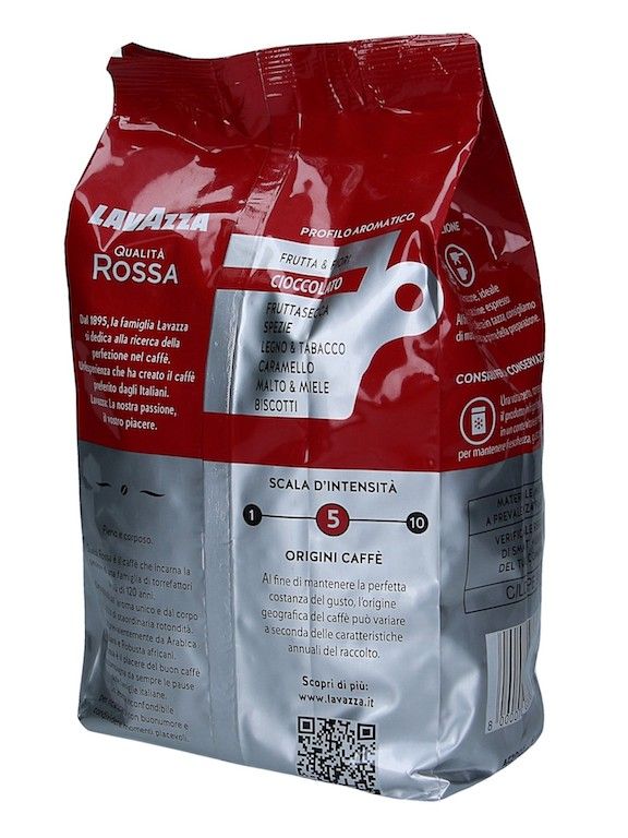 Кава Lavazza Rossa 1кг Зерно