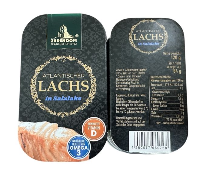 Лосось 120гр Zarendom