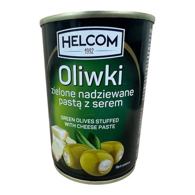 Оливки фаршеровані сиром 280г Helcom