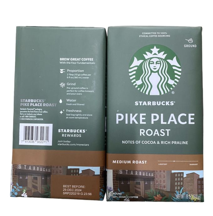 Кофе PIKE PLACE Starbucks 510г молотый