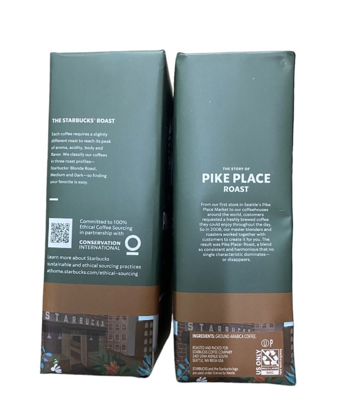 Кофе PIKE PLACE Starbucks 510г молотый